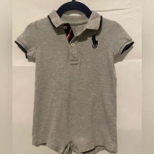 Ralph Lauren Grey Polo Shortall 6M
